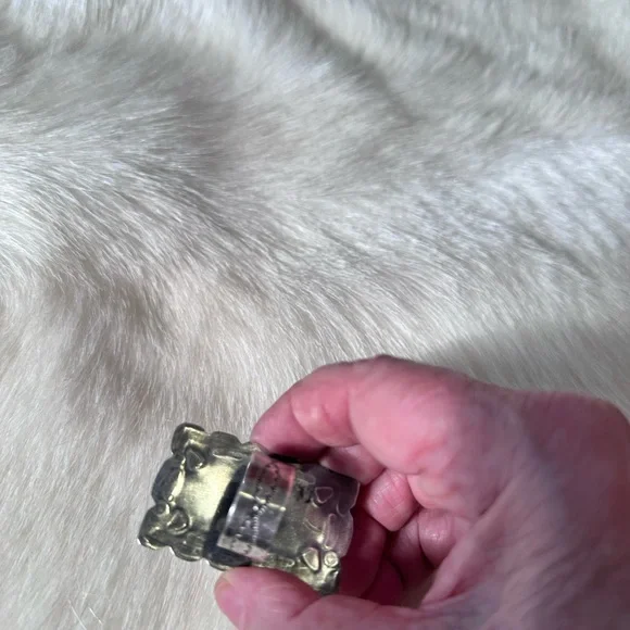 Vintage Native American Sterling Turquoise Signed Ring Adjustable Heavy 19 Grams - Picture 6 of 9